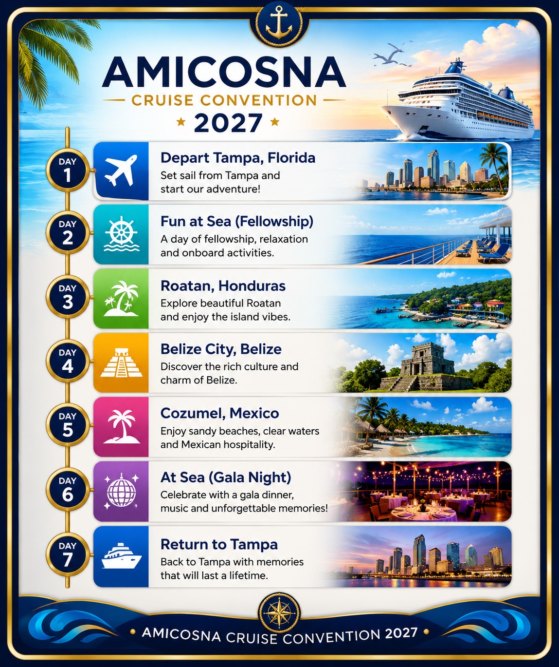 Itinerary Flyer