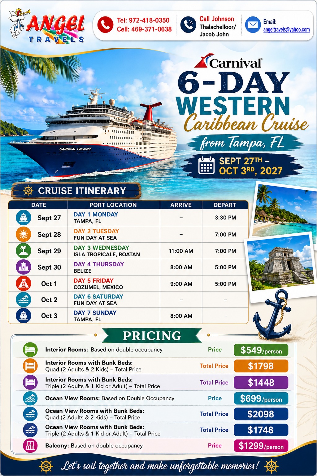 Pricing Flyer